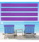 Beach Towel Bands (4 Pack), Beach Chair, Pool Chairs & Cruise Ship Essentials, The Better Towel C...