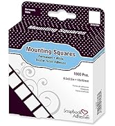 SCRAPBOOK ADHESIVES BY 3L Mounting Squares Permanent, White