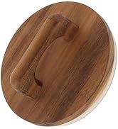 DOITOOL Wooden Mason Jar Lids :Wood Wide Mouth Sealed canning lids with Silicone Sealing Ring for...