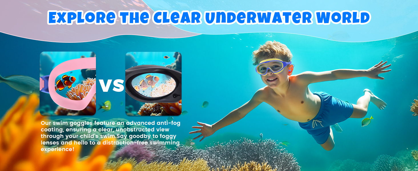 kids swim goggles