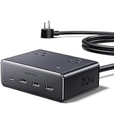 UGREEN Cruise Approved Power Strip Non Surge Protector with 20W USB C PD Charging, 8 Outlet Cruis...