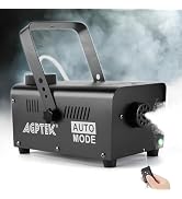 AGPTEK Fog Machine, Smoke Machine with Wireless Remote & Automatic Spray Function, Great for Hall...