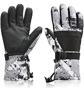 BOSONER Ski Snowboard Gloves, Waterproof Winter Warm Gloves, Cold Weather Touchscreen Snow Gloves...