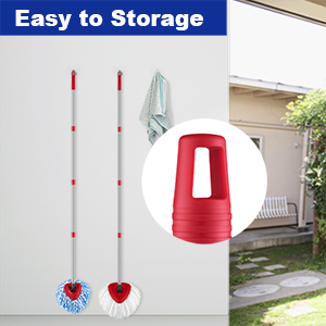 Easy to Storage Mop Handle