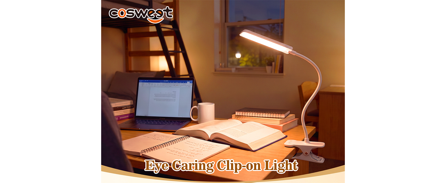 Eye Caring Clip on Light