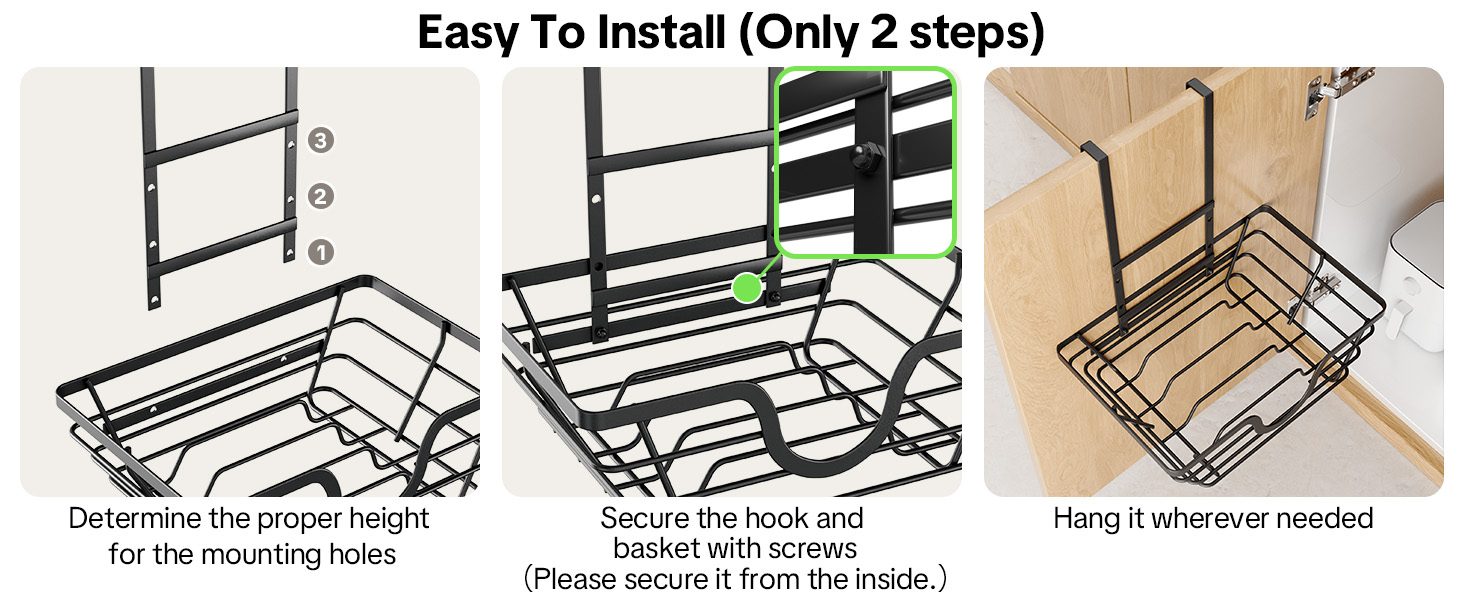 lid organizers inside cabinet