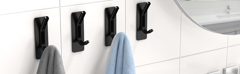 WUIVIUT Heavy Duty Self-Adhesive Hooks