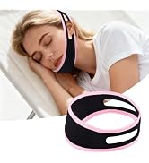 orimetre Travel Jaw Strap for CPAP Users, Sleep Apnea Headgear to Keep Mouth Closed, Anti-Snore C...