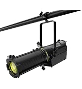 SHEHDS LEKO LED Zoom 350W RGBW Profile Stage Spotlights, Zoom Range of 19°–46°, 3,000 to 14,000K ...