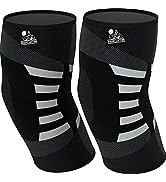 Nordic Lifting Elbow Compression Sleeves (1 Pair) - Support for Tendonitis Prevention & Recovery