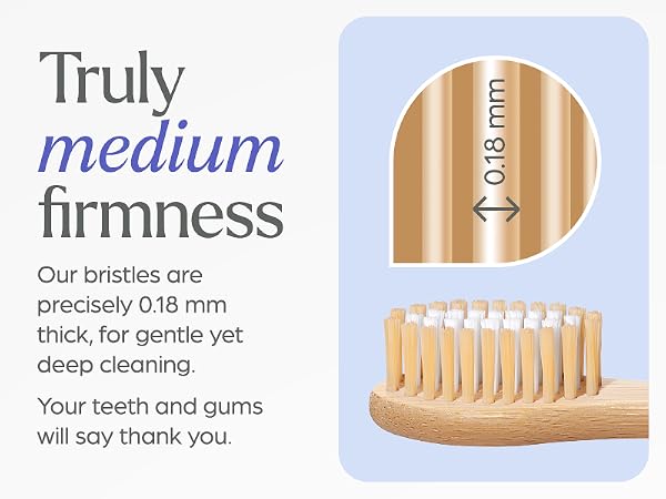 bamboo toothbrushes medium