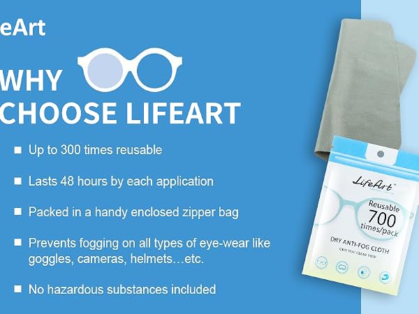 anti-fog cloths