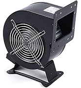 DEIGEHJRE Centrifugal Blower Fan,120w High Air Pressure Centrifugal Extractor Fan,Outdoor Wood Fu...