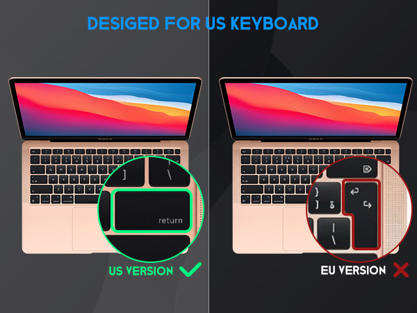 macbook air 13 inch keyboard skin