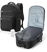 winspansy Vacuum Backpack Travel Compression Bags with Pump Carry-on for Travel Personal Item Wat...