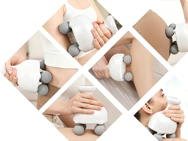4-head massage gun
