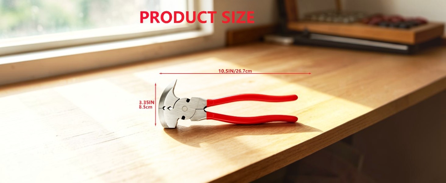Multi-Functional Fencing Pliers Full Dimension Chart