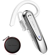 Link Dream Bluetooth Earpiece Wireless CVC8.0 Headset for Cell Phone Dual Mic Noise Canceling Pho...