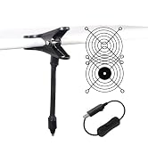 Clip Mount with Fan Grills and Adapter Cable
