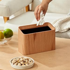 Elegant Mini Desktop Trash Can