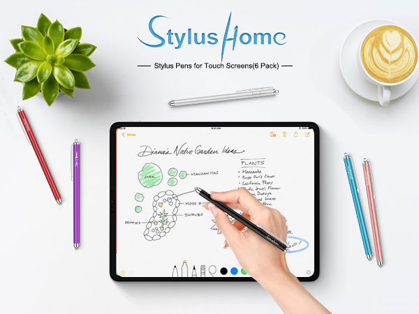 Stylus pens for touch screens