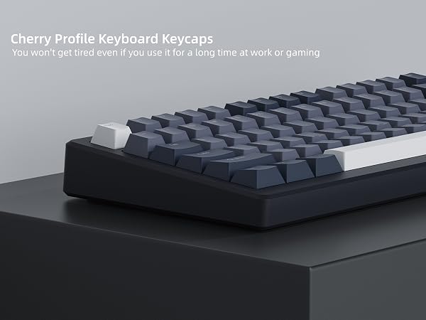 Shine Through Keycaps, PBT Keycaps 60 65 75 100 Percent Cherry Profile Custom Key caps Set