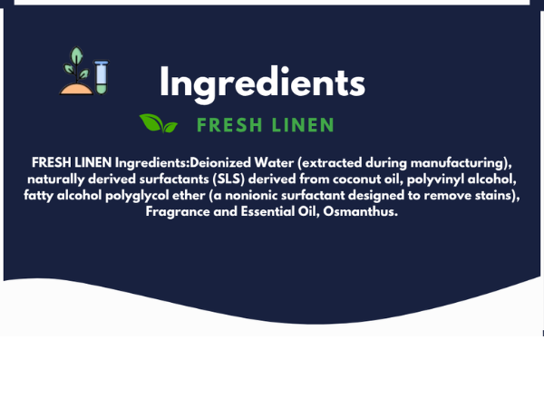fresh linen ingredients sheets laundry club laundry detergent sheets clean ingredients