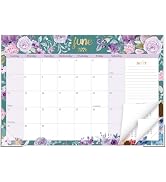 Guasslee Desk Calendar 2026, Large Desk Top Calendar 2026, 19-Month Academic Wall Calendar From J...