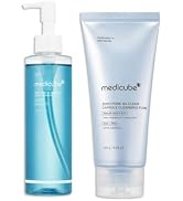 medicube Double Cleansing Duo for Facial Cleansing: Zero Pore Blackhead Cleansing Oil and Zero Po...
