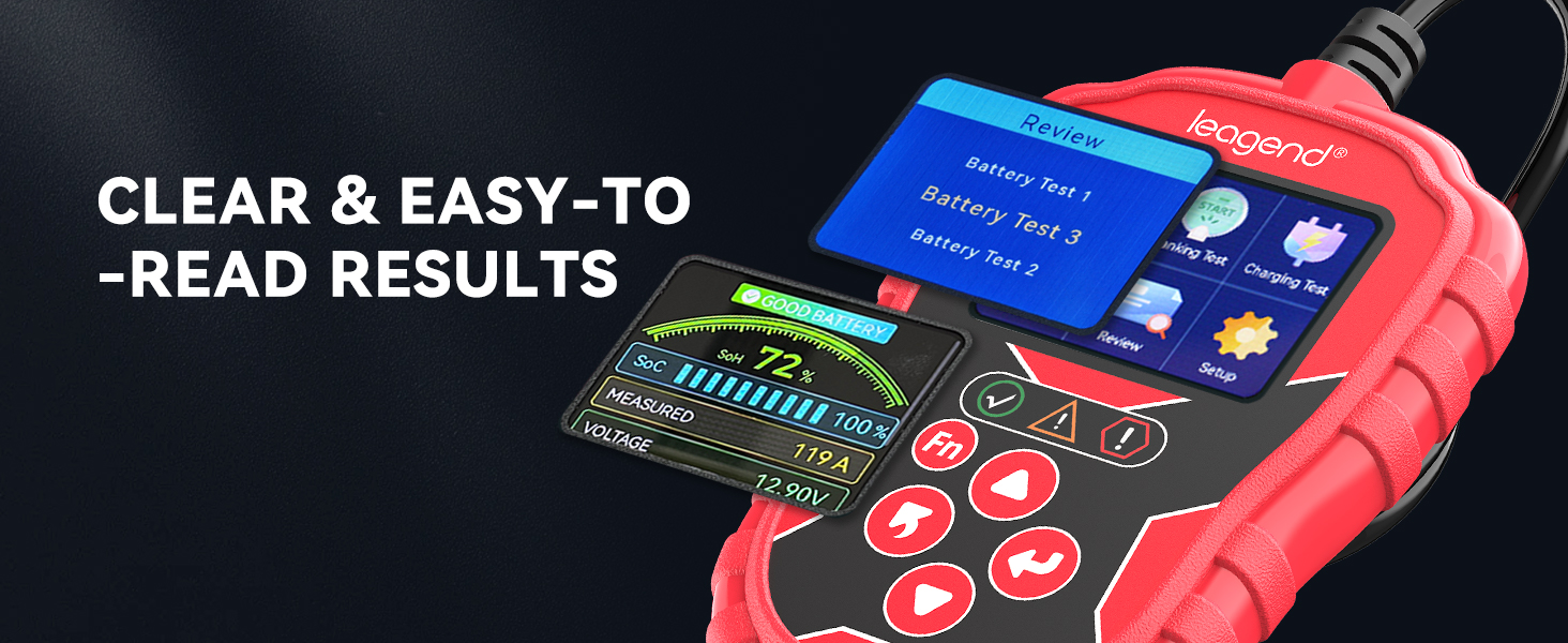 leagend Car Battery Tester