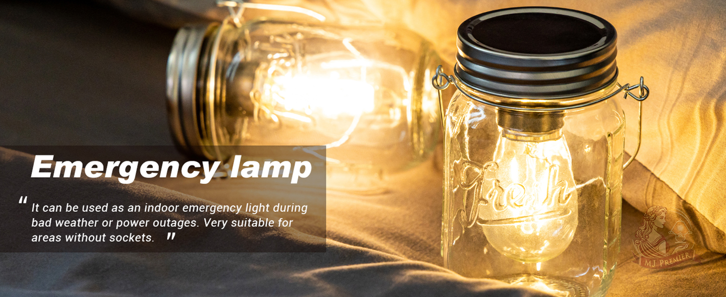Mason Jar Lights Hanging