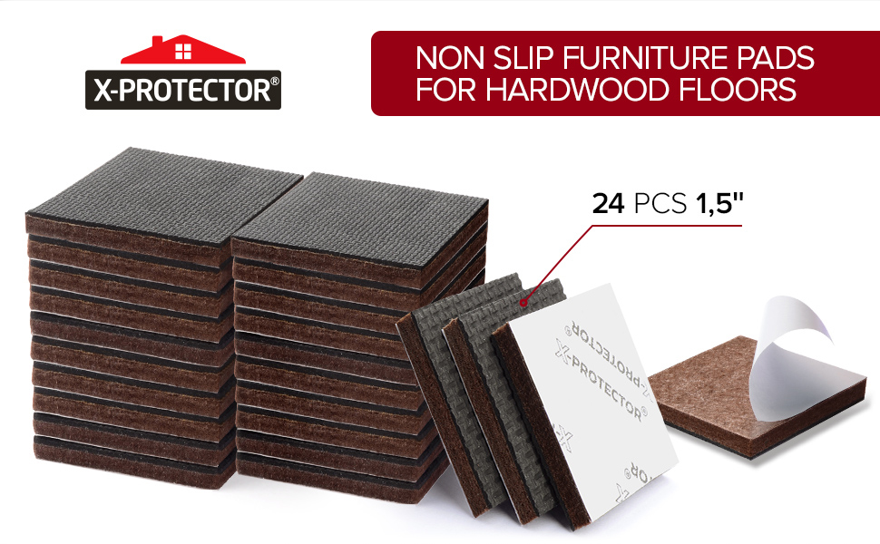 non-slip furniture pads