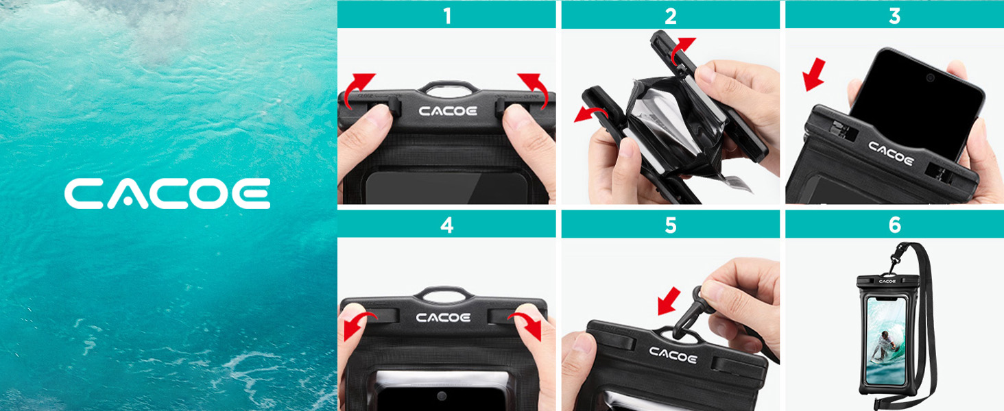Cacoe Waterproof Pouches