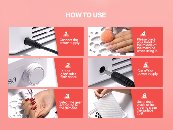 nail dust collector