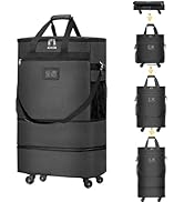 WELIDAY Suitcases with Wheels Expandable Luggage Bag Foldable Suitcase with 4 Universal Wheels Co...