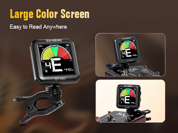 guitar tuner rechargeable