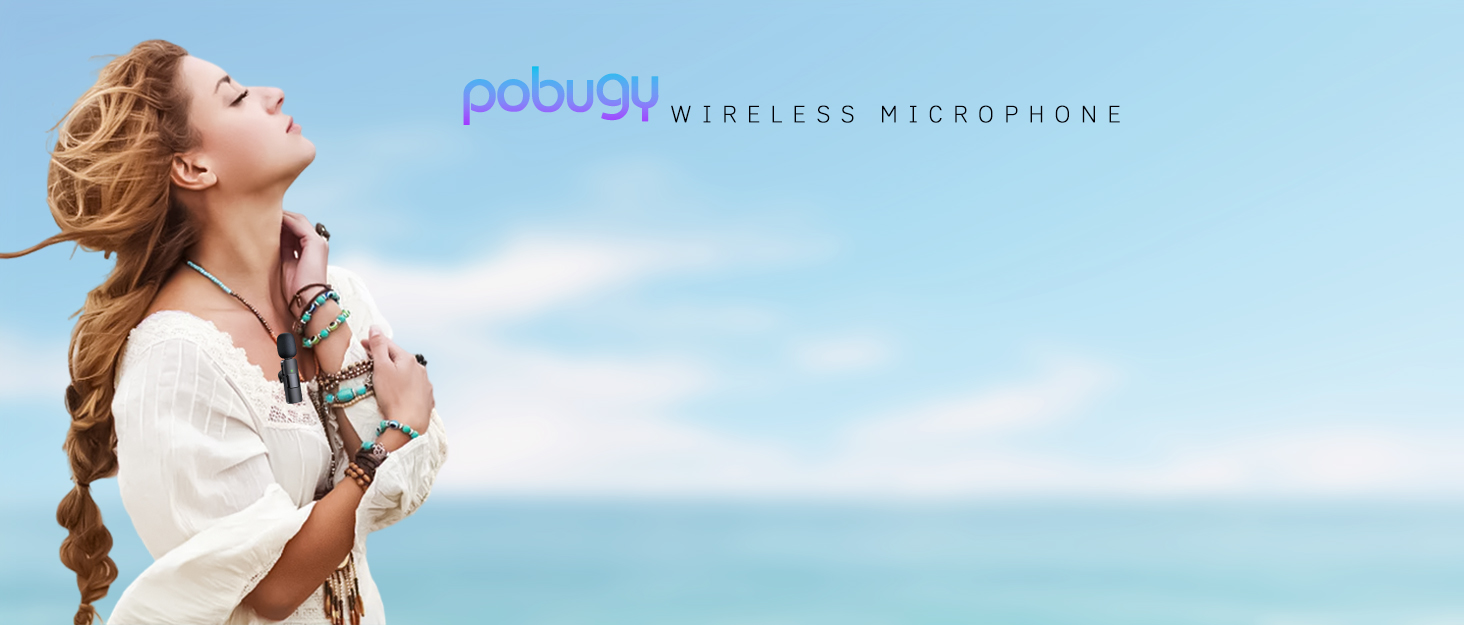 Wireless Lavalier Microphone for iPhone