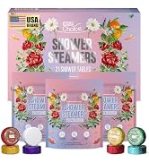 W&E Choice Shower Steamers Aromatherapy - Shower Bombs with Natural Essential Oils for Daily Rela...