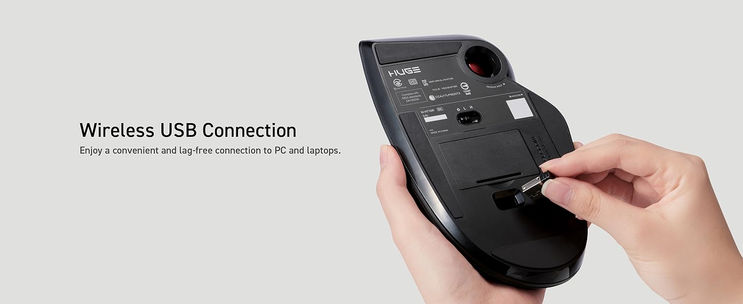 Huge Trackball USB Connection