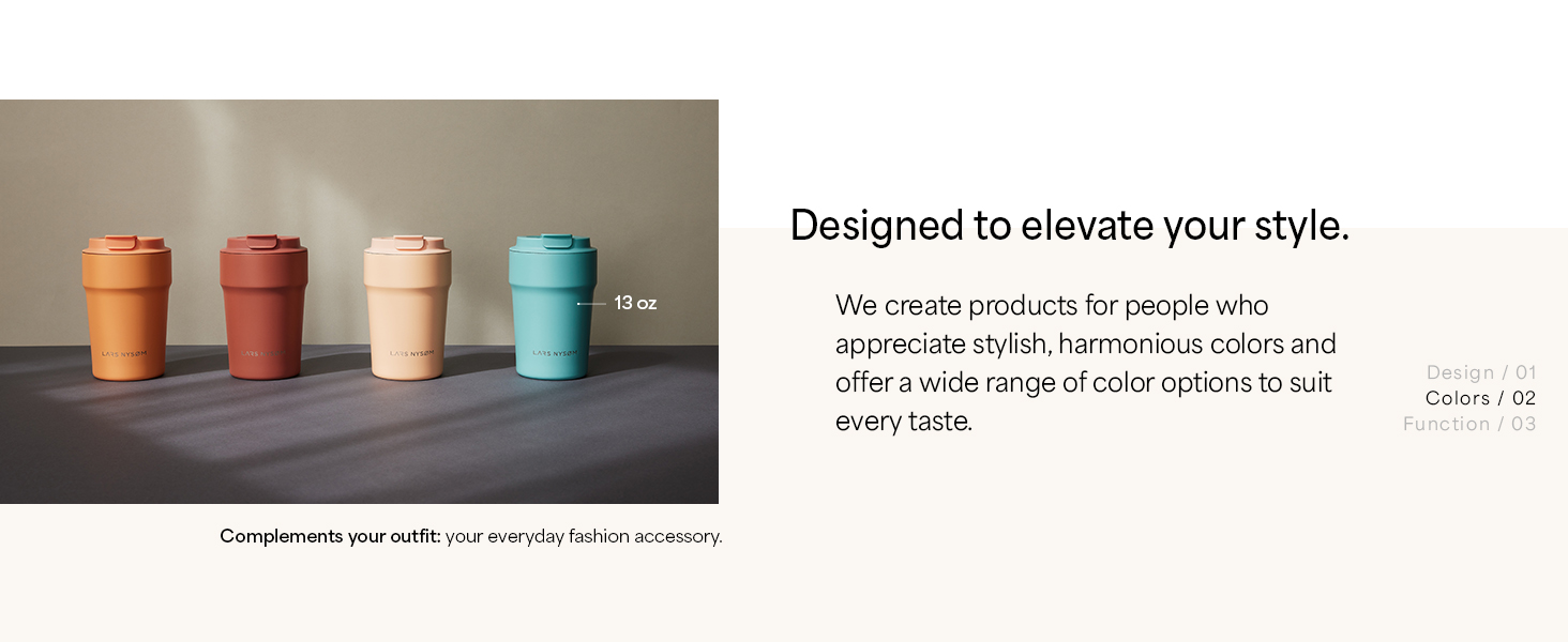 designed to elevate your style