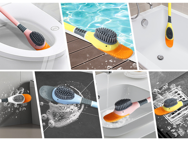 toilet bowl brush and holder