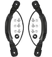 Anndason 2 Pcs Black Kayak Canoe Boat Side Mount Carry Handles/Paddle Park Kayak Handles and Hard...