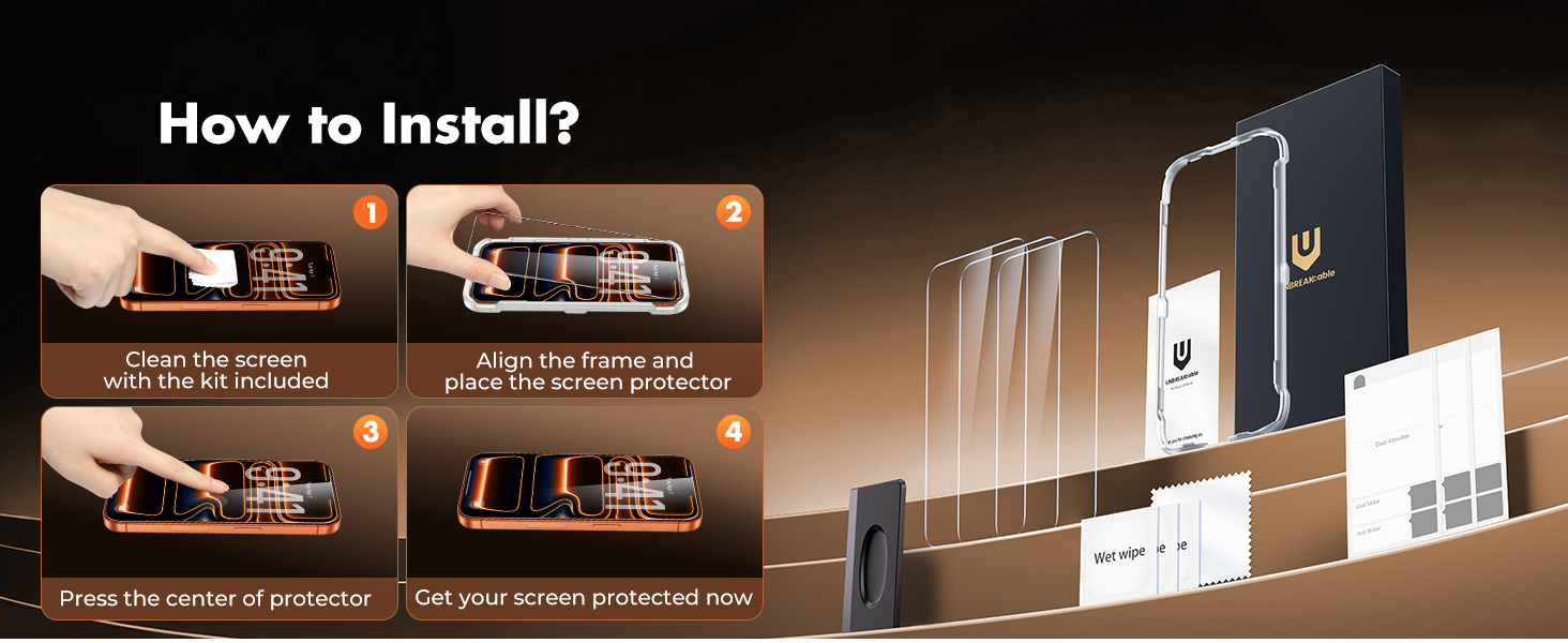 Screen Protector iPhone 17 Pro Max