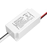 EMITEVER 60W Dimmable LED Driver,120VAC to 24VDC Transformer,Dimmable Power Supply for LED Strip ...