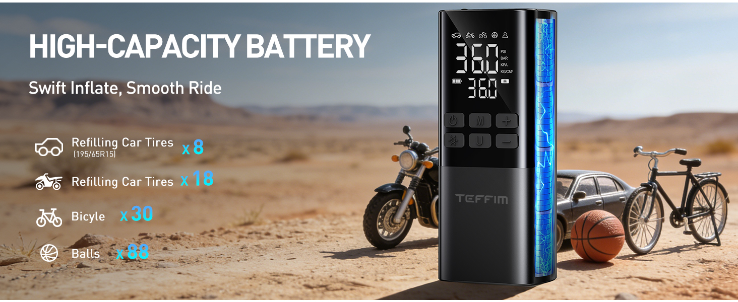 tire inflator portable air compressor