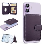 for MagSafe Wallet, Magnetic Phone Wallet with RFID Blocking, 4 Card Holder | Strongest Magnetic ...
