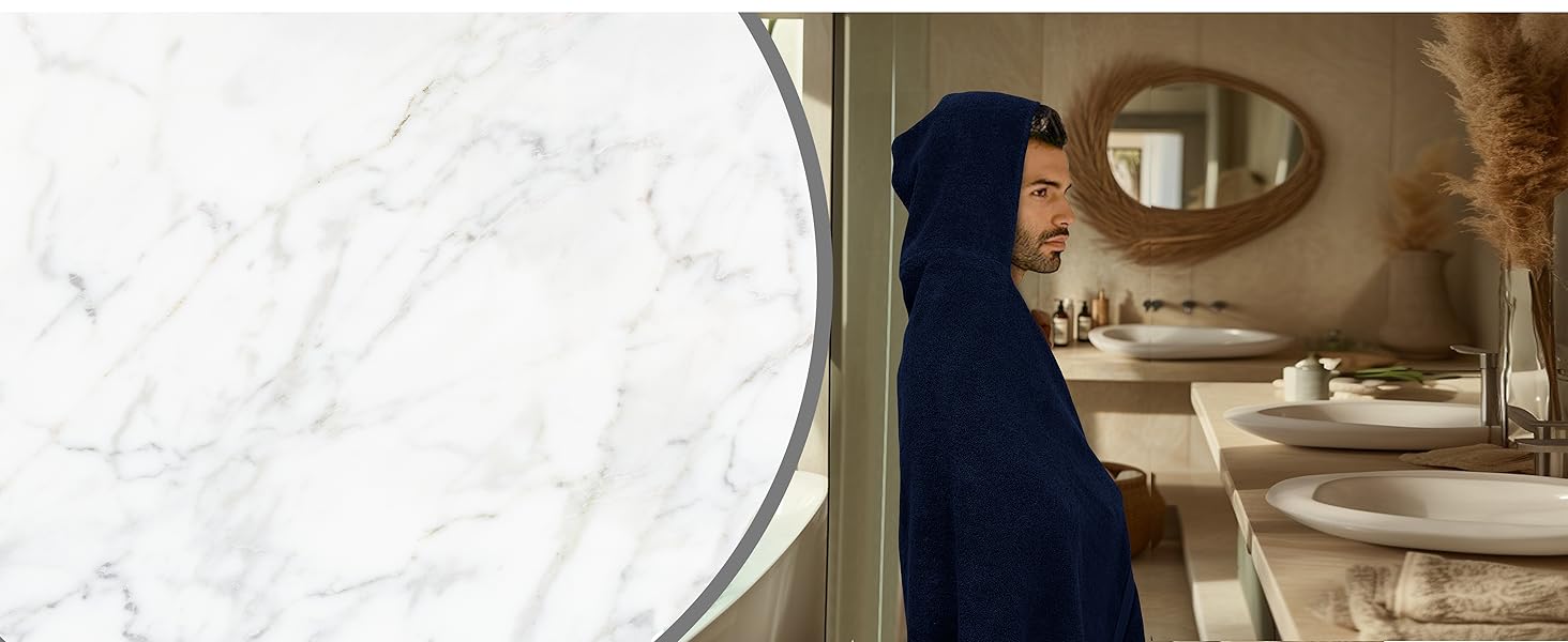 Ultra soft hooded towel