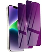 Ifaeveus 2 Pack Privacy Screen Protector for iPhone 13 Pro Max/14 Plus Tempered Glass 6.7inch Pri...