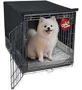 Explore Land Breathable Dog Crate Cover - 4 Sides Mesh Ventilation, Basic Pet Kennel Cover, All S...