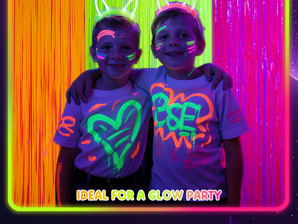 neon party supplies